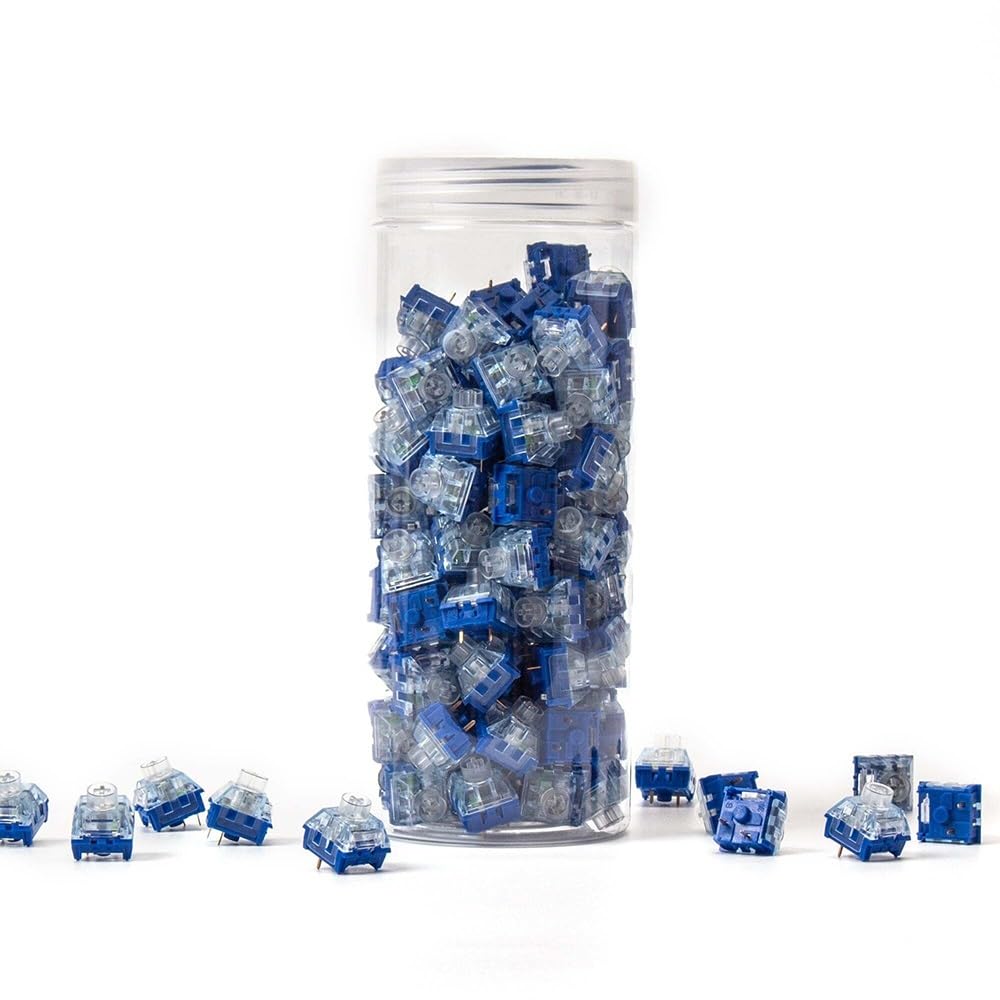 【木と魚さま専用出品】静音リニア・キースイッチ・Deep Sea 100個 木と魚さま専用出品】静音リニア・キースイッチ・Deep Sea 100個